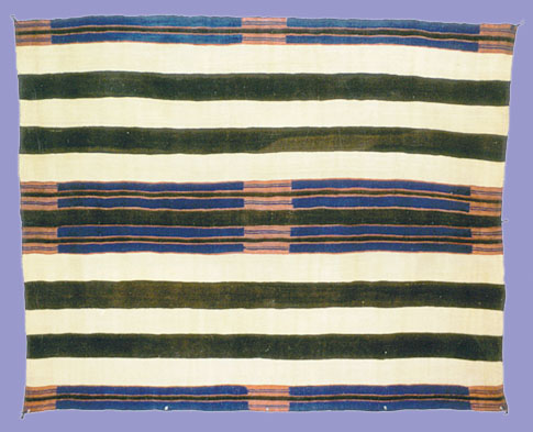Classic period Navajo Second Phase Chief's Blanket, circa 1860